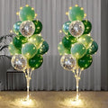 Balloon Stands Floor Column Kit Party Decorations Forest Theme in 2 Count (Pack of 1) in Green