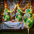 Balloon Stands Floor Column Kit Party Decorations Forest Theme in 2 Count (Pack of 1) in Green, alternate view 5