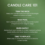Balsam & Cedar, Scented Candle, 22oz Large Jar with up to 150 Hour Burn Time, Giftable (Pack of 4), alternate view 5