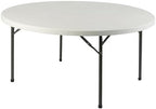 Banquet Table, 71 by 71 by 29-1/4-Inch, Platinum