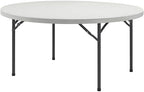 Banquet Table, 71 by 71 by 29-1/4-Inch, Platinum, alternate view 4