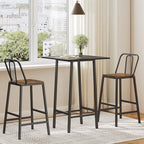 Bar Table, Kitchen Dining Table, Bar Counter Height Table, Pub Color Matching Breakfast Table, for Dining Room, alternate