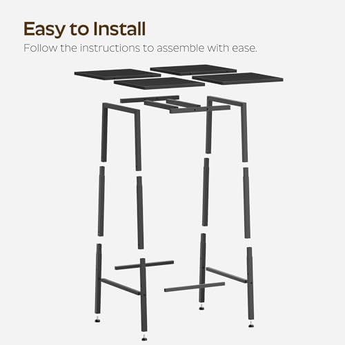 Bar Table, Kitchen Dining Table, Bar Counter Height Table, Pub Color Matching Breakfast Table, for Dining Room, alternate