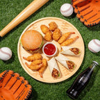 Baseball Party Decorations Wooden Baseball Charcuterie Board, Serving Tray for Sports Birthday, Game Day, Team, alternate