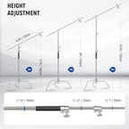 BASICS 100% Stainless Steel Heavy Duty C Stand with Arm, SC320 Lite, alternate view 3
