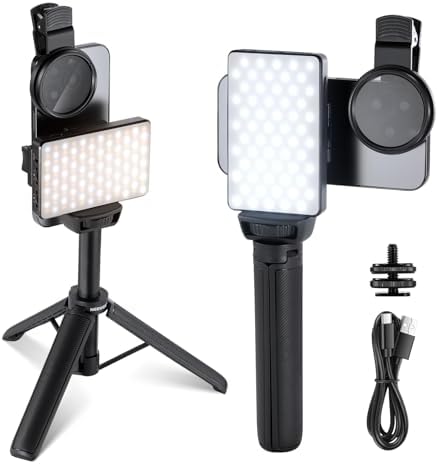 Basics LED Selfie & Tattoo Light Compatible with iPhone, BL120B