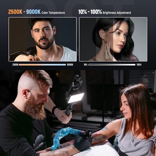 Basics LED Selfie & Tattoo Light Compatible with iPhone, BL120B, alternate view 3