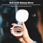 Basics Magnetic Selfie Light Compatible with MagSafe iPhone, 2W Bi Color Small LED Phone Fill Ring Lighting, alternate view 5