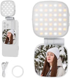 Basics Selfie Light Compatible with MagSafe iPhone, NL45B White