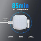 Basics Selfie Light Compatible with MagSafe iPhone, NL45B White, alternate view 7