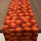 Basketball Party Decorations - Basketball Table Runner, alternate view 7