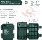 Battery Christmas Lights, 8 Pack Mini LED String Light with 8 Modes, alternate view 5