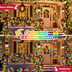 Battery Christmas Lights with Remote, 4 Pack 17ft 50 LED, alternate view 3