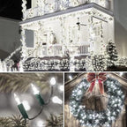 Battery Operated Christmas Light, 33ft 100 LED Mini String Light, alternate view 3