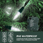 Battery Operated Christmas Light, 33ft 100 LED Mini String Light, alternate view 6