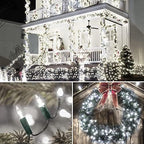 Battery Operated Christmas Lights, 2 Pack 17ft 50 LED Mini String Lights with 8 Modes Auto-Timer, Waterproof, alternate view