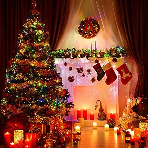 Battery Operated Christmas Lights, 4 Pack 17ft 50 LED Mini, alternate view 3