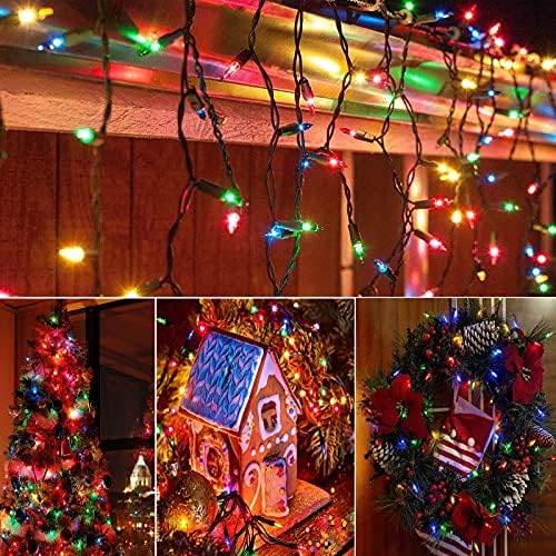 Battery Operated Christmas Lights, 4 Pack 17ft 50 LED Mini, alternate view 4