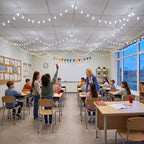 Battery Operated String Lights, 21FT 60 LED Classroom Lights, alternate view 4