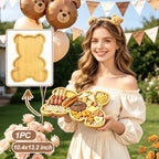 Bear Charcuterie Board Baby Shower Beary First Birthday Decorations Platter in Bear, alternate view 5