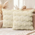 Beige Fall Pumpkin Throw Pillow Covers 20x20 Inch in 20x20 Inch
