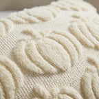 Beige Fall Pumpkin Throw Pillow Covers 20x20 Inch in 20x20 Inch, alternate view 6