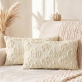 Beige Pumpkin Fall Throw Pillow Covers 12x20 Inch in 12x20 Inch