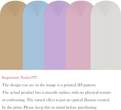 Beige Ripples Pattern Arch Backdrop Cover for Birthday Party Wedding Baby Shower Decorations Chiara Backdrops, alternate view