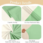Beige Sage Green Arch Backdrop Cover 6.6FT Party Wedding Arch Covers Stretchy Backdrop Decorations Baby Shower, alternate