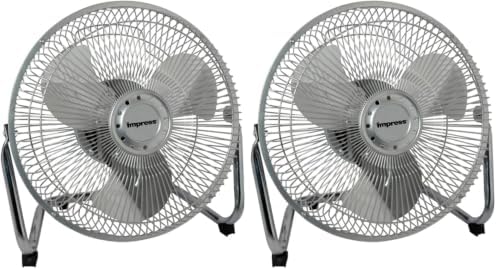Better Chef Impress 9-Inch Diameter High-Velocity Fan (Pack of 2)