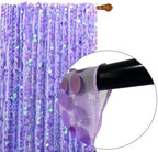 Big Sequin Backdrop Curtains, Sequin Fabric Photography Backdrop, Shimmer Photo Backdrop Payette Sequins Curtain, alternate