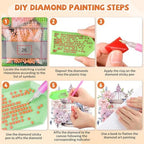 Birdcage Diamond Painting Double-Sided Hanging Ornament Set, DIY Irregular Shaped Rhinestone Window Decoration, alternate