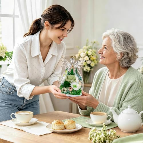Birthday Gifts for Women, Christmas Rose Gifts for Girlfriend, Preserved Flowers for Delivery Prime, Real Roses, alternate