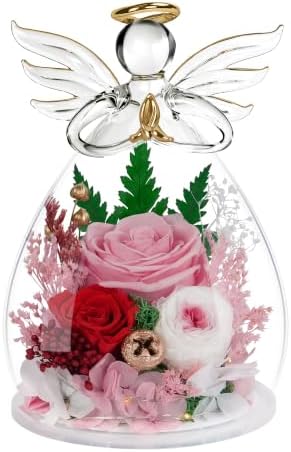 Birthday Gifts for Women Mom, Preserved Flowers for Delivery Prime | Christmas Rose Gifts for Women, Real Roses
