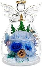 Birthday Gifts for Women Mom, Preserved Flowers for Delivery Prime | Christmas Rose Gifts for Women, Real Roses