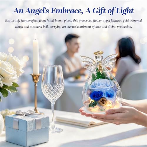 Birthday Gifts for Women Mom, Preserved Flowers for Delivery Prime | Christmas Rose Gifts for Women, Real Roses, alternate