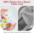Birthday Party Table Cloth Disposable, 54In X 300Ft Table Cover Roll in 54" x 3600" (Rectangular) in Party, alternate view 6