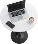 Bistro Pub Table Round Bar Height Cocktail Table for Home Bar, Round Bar Tables for Party, Dining Room, Living, alternate