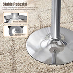 Bistro Pub Table Round Bar Height Cocktail Table for Home Bar, Round Bar Tables for Party, Dining Room, Living, alternate
