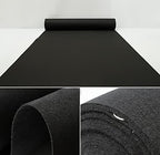Black Aisle Runners Wedding Accessories Aisle Runner Carpet Rugs for Step and Repeat Display, Ceremony Parties, alternate