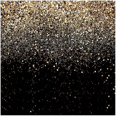 Black and Gold Backdrop 10x10ft 11176 in 10x10ft