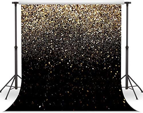 Black and Gold Backdrop 10x10ft 11176 in 10x10ft, alternate view 2