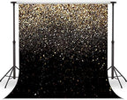 Black and Gold Backdrop 10x10ft 11176 in 10x10ft, alternate view 2