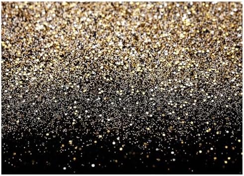 Black and Gold Backdrop 10x8ft 11176 in 10x8ft