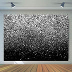 Black and Silvery Backdrop 10x8ft FW18 in 10x8ft, alternate view 3