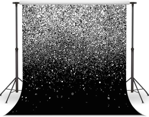 Black and Silvery Backdrop 8x8ft FW18 in 8x8ft, alternate view 2