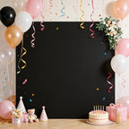 Black Arch Backdrop Cover 8×8 FT Square Spandex Arch Cover Stretchy Balloon Stand Cover for Halloween Backdrop, alternate
