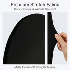 Black Arch Backdrop Cover Set of 2, 7.2FT& 6FT in 7.2FT/6FT in Black, alternate view 4