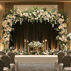 Black Backdrop Curtain for Parties Backdrop Drapes, 2Pack 10x10FT in (2 Pack)10FTx10FT in Black, alternate view 5