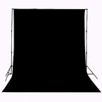 Black Backdrop for Photography Durable Fabric Background Photo Backdrop Video Photography Studio Only 1x